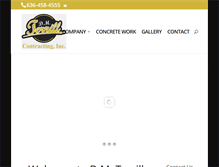 Tablet Screenshot of dmterrill.com